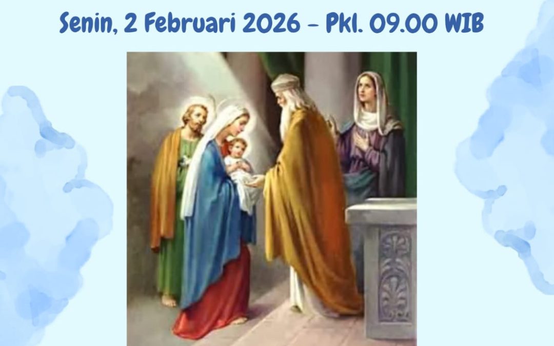 Misa Perayaan Yesus Dipersembahkan di Kenisah